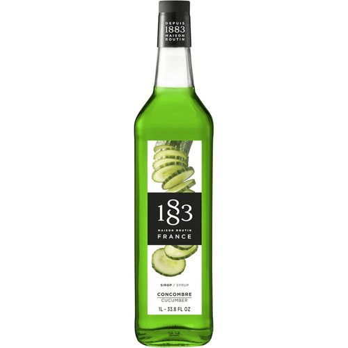 1883 Maison Routin Cucumber Syrup Glass, 1 Liter Pantry 1883 Maison Routin
