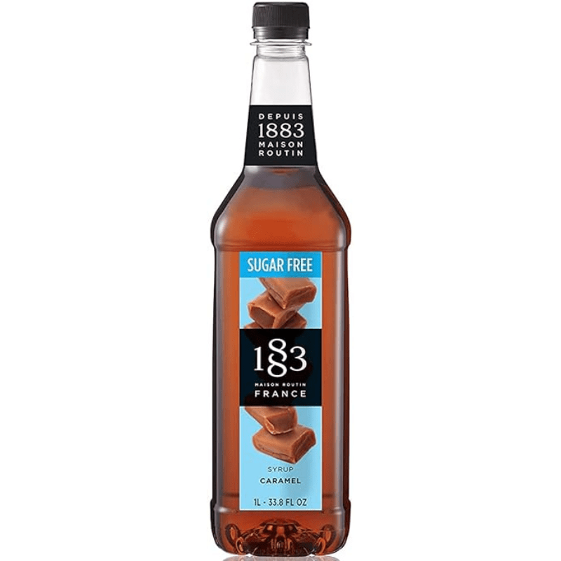 1883 Maison Routin Sugar Free Caramel, 1 Liter Pantry 1883 Maison Routin