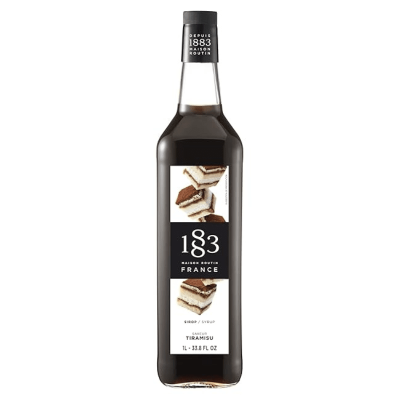 1883 Maison Routin Tiramisu Syrup Glass, 1 Liter Pantry 1883 Maison Routin
