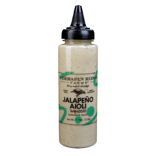Terrapin Ridge Farms Jalapeno Aioli Garnishing Sauce, 7.75 oz