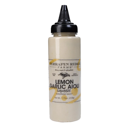 Terrapin Ridge Farms Gourmet Lemon Garlic Aioli Sauce, 7.75 oz