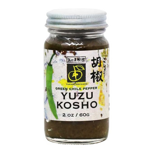 Yakami Orchard Yuzu Kosho Green Chile Pepper, 2 oz / 60g