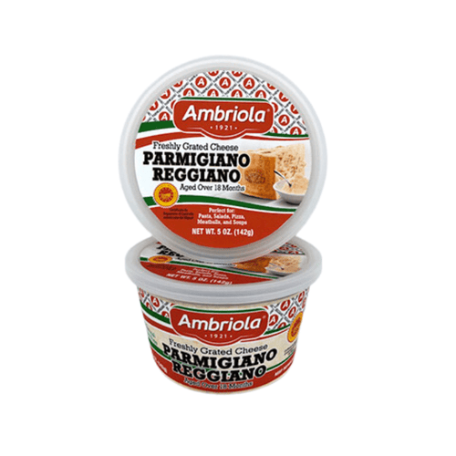 Ambriola Parmigiano Reggiano Cup Grated Cheese, 5 oz Cheese Ambriola