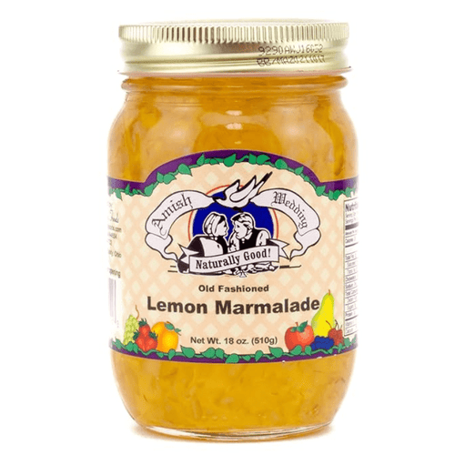 Amish Wedding Old Fashioned Lemon Marmalade, 18 oz Pantry Amish Wedding