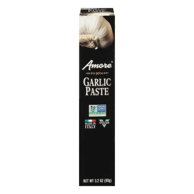 Amore All Natural Italian Garlic Paste Tube, 3.2 oz Fruits & Veggies Amore