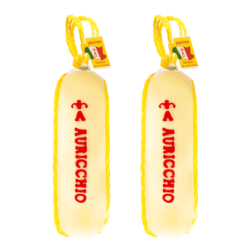 Auricchio Mini Salami Shaped Provolone Rope, 11 oz (2 Pack) Cheese Auricchio