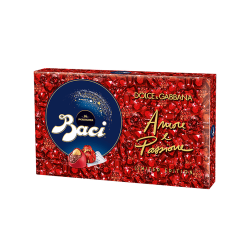 Baci Perugina Dolce Gabbana Amore e Passione Limited Edition Box, 12 Pieces Sweets & Snacks Baci Perugina 