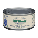 Bar Harbor Whole Gourmet Smoked Ocean Clams, 6.5 oz Seafood Bar Harbor