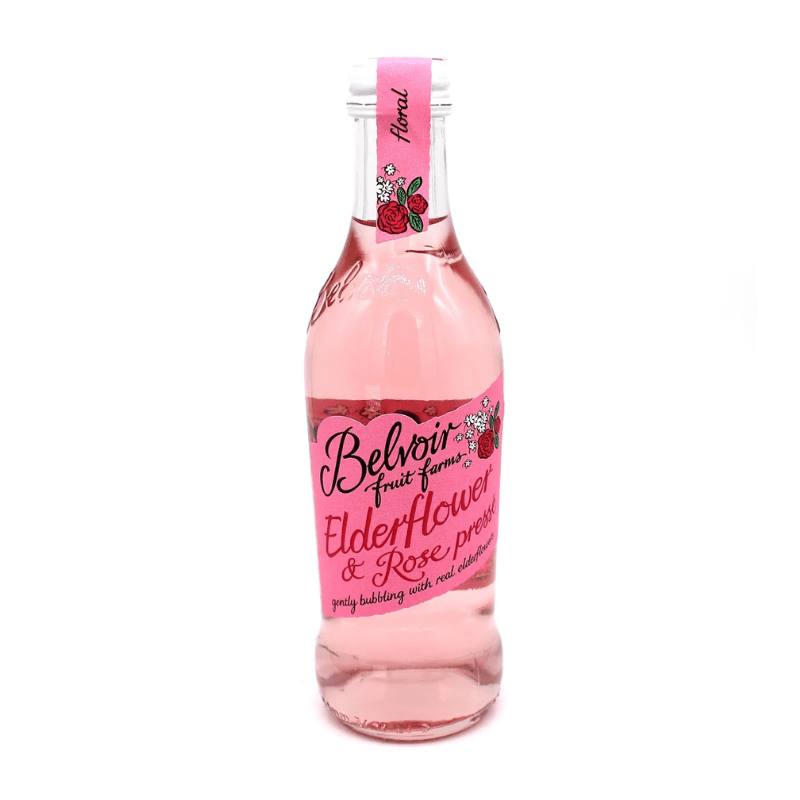 Belvoir Elderflower and Rose Presse Lemonade, 8.4 oz Beverages Belvoir