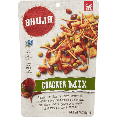 Bhuja Cracker Mix Gluten Free 7 oz (199g) Sweets & Snacks Bhuja 