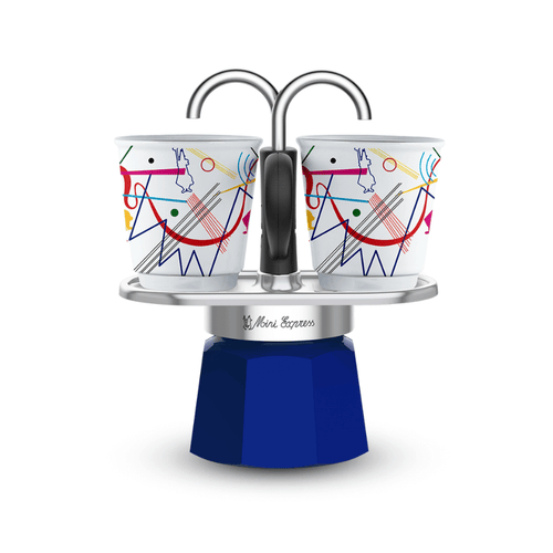 Bialetti Kandinsky 2-Cup Mini Espresso Maker Coffee Bialetti