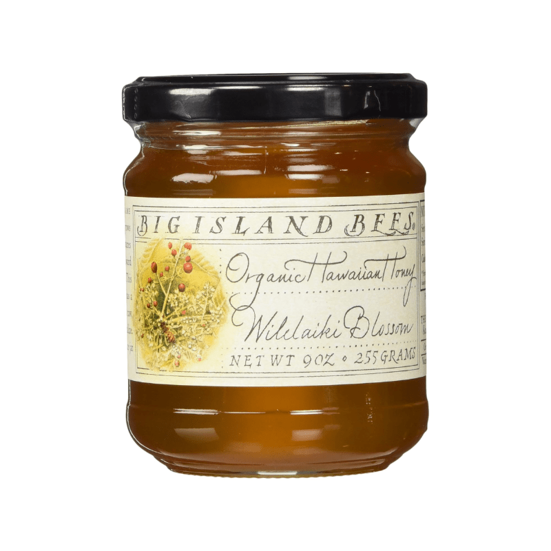 Big Island Bee Organic Ohia Lehua Wilelaiki Blossom Hawaiian Honey