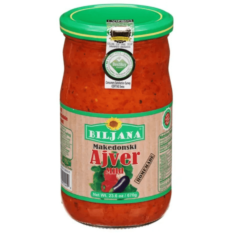 Biljana Ajvar Mild, 23.6 oz Sauces & Condiments Biljana