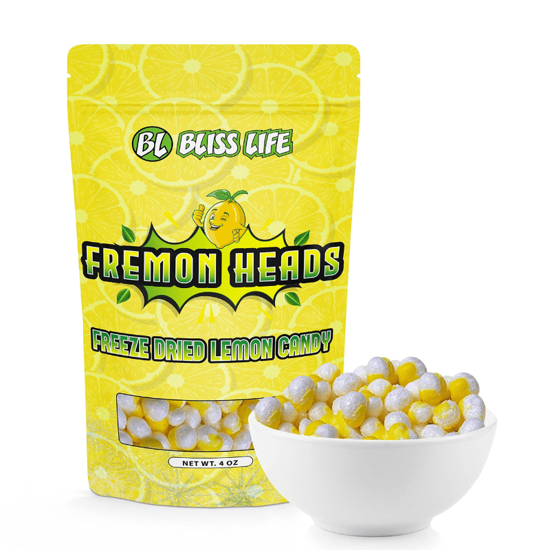Bliss Life Fremon Heads Lemon Candy, 4 oz Sweets & Snacks Bliss Life
