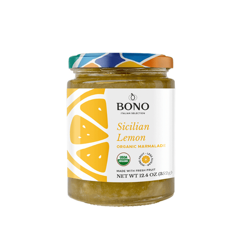 Bono Organic Sicilian Lemon Marmalade, 12.4 oz Pantry Bono