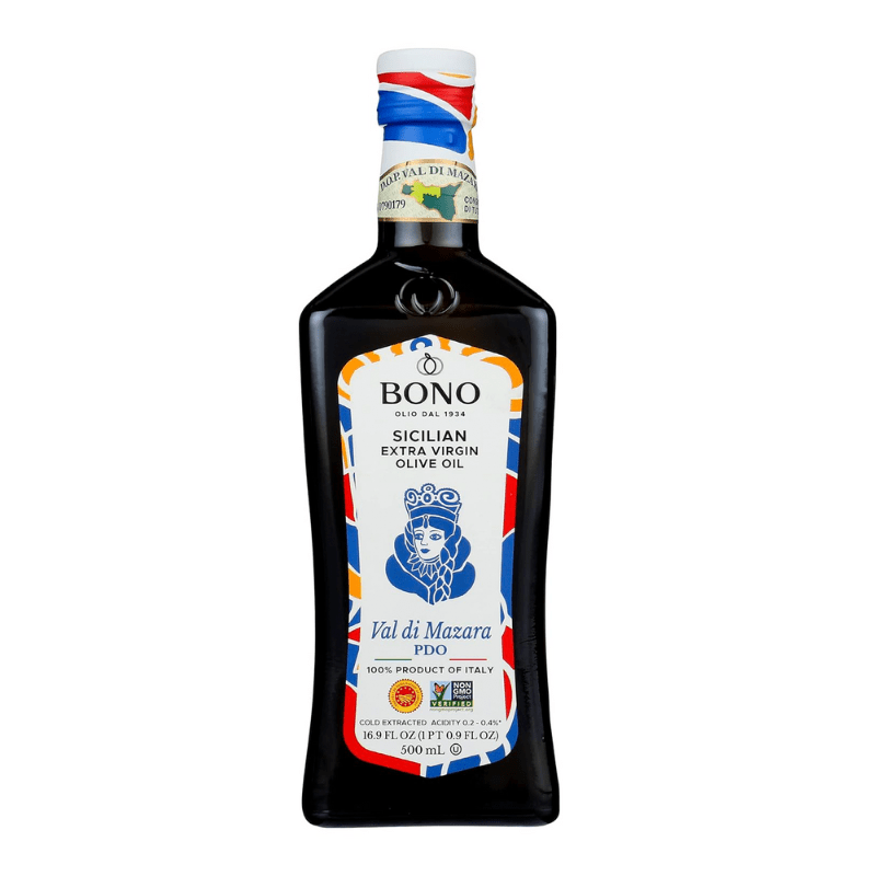 Bono PDO Sicilian Val Di Mazara Extra Virgin Olive Oil, 16.9 oz Oil & Vinegar Bono