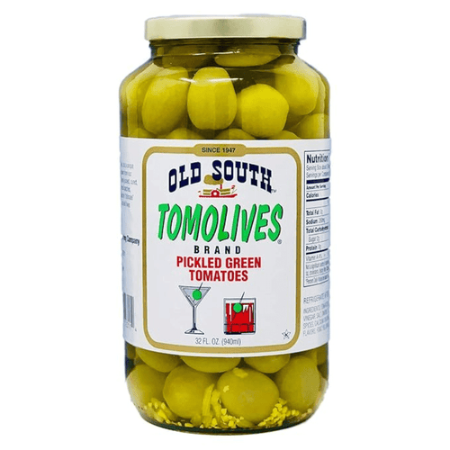 Bryant’s Old South Tomolives Pickled Green Tomatoes, 32 oz Olives & Capers Bryant's Old South