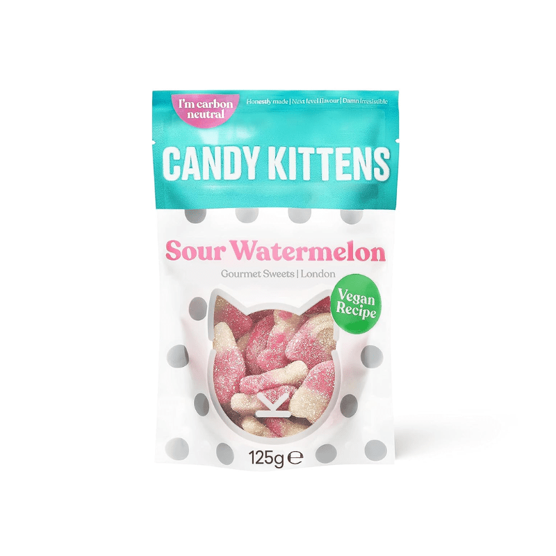 Candy Kittens Sour Watermelon Candies, 4.9 oz Supermarket Italy