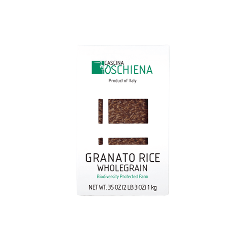Cascina Oschiena Granato Whole Grain Rice (Red Rice), 1 kg Pasta & Dry Goods Cascina Oschiena
