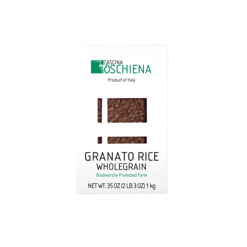 Cascina Oschiena Granato Whole Grain Rice (Red Rice), 1 kg Pasta & Dry Goods Cascina Oschiena