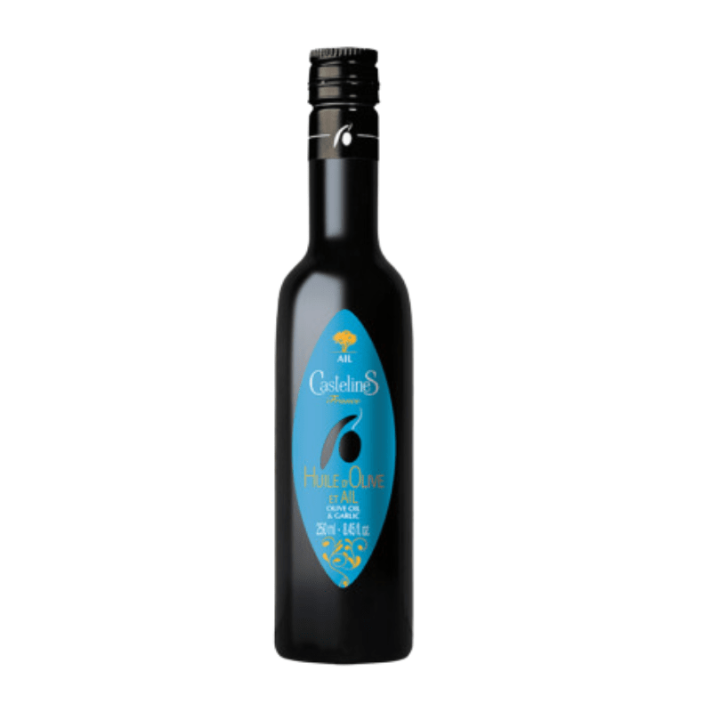 CastelineS Aromatic Organic Olive oil with Garlic, 8.8 oz Oil & Vinegar CastelineS