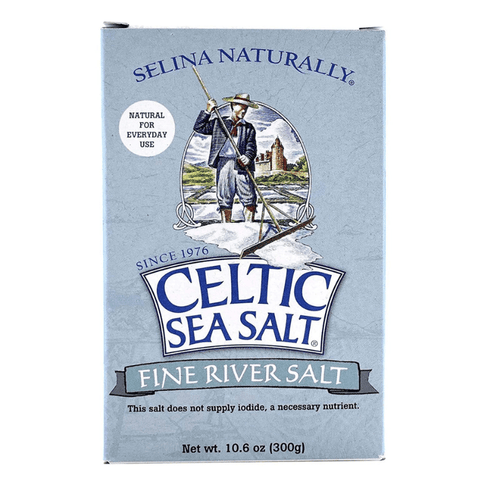 Celtic Sea Salt Fine River Salt, 10.6 oz Pantry Celtic Sea Salt