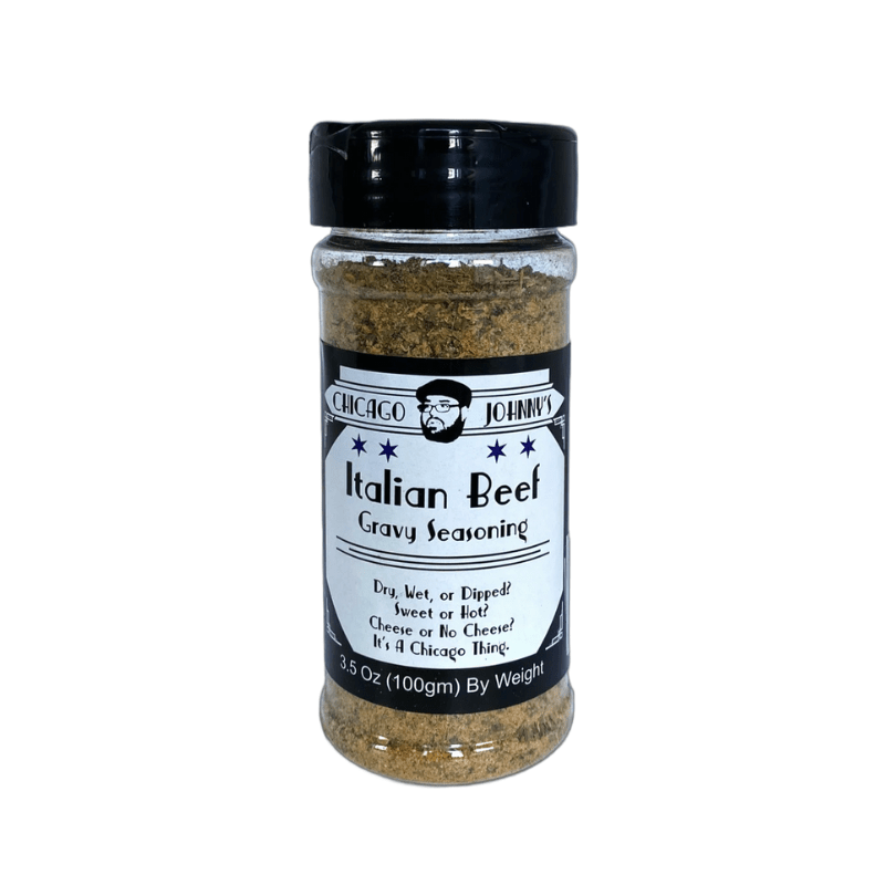 [Best Before 08/07/26] Chicago Johnny’s Giardiniera Italian Beef Gravy Seasoning, 3.5 oz