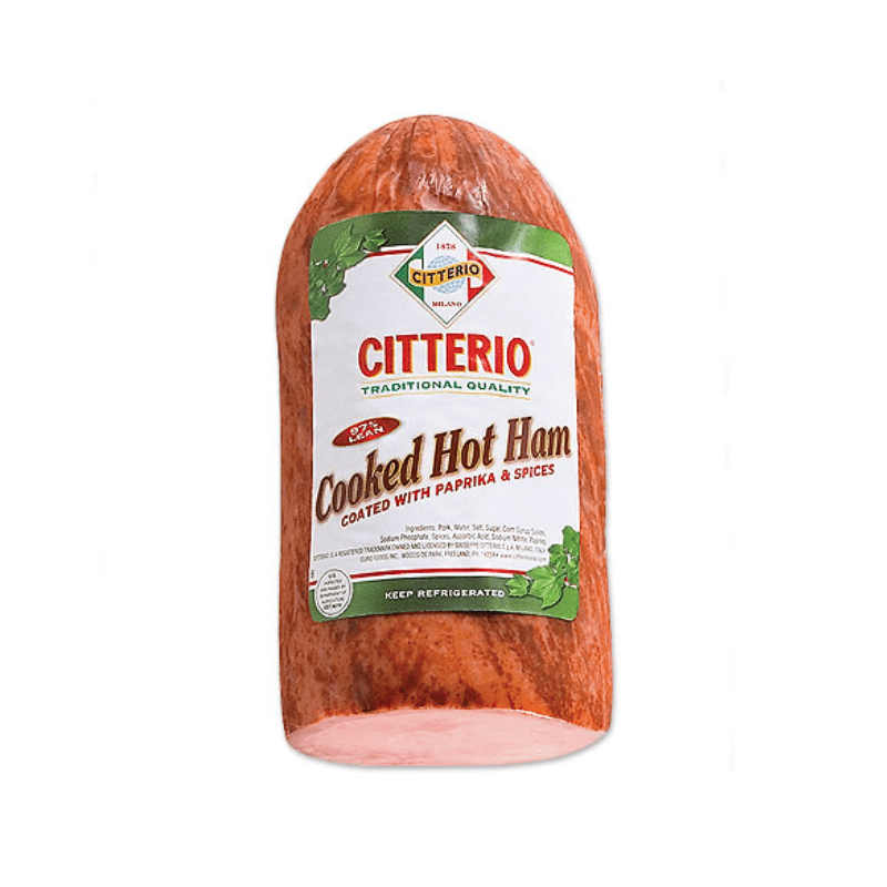 Citterio Cooked Hot Ham, 6 Lbs Meats Citterio 