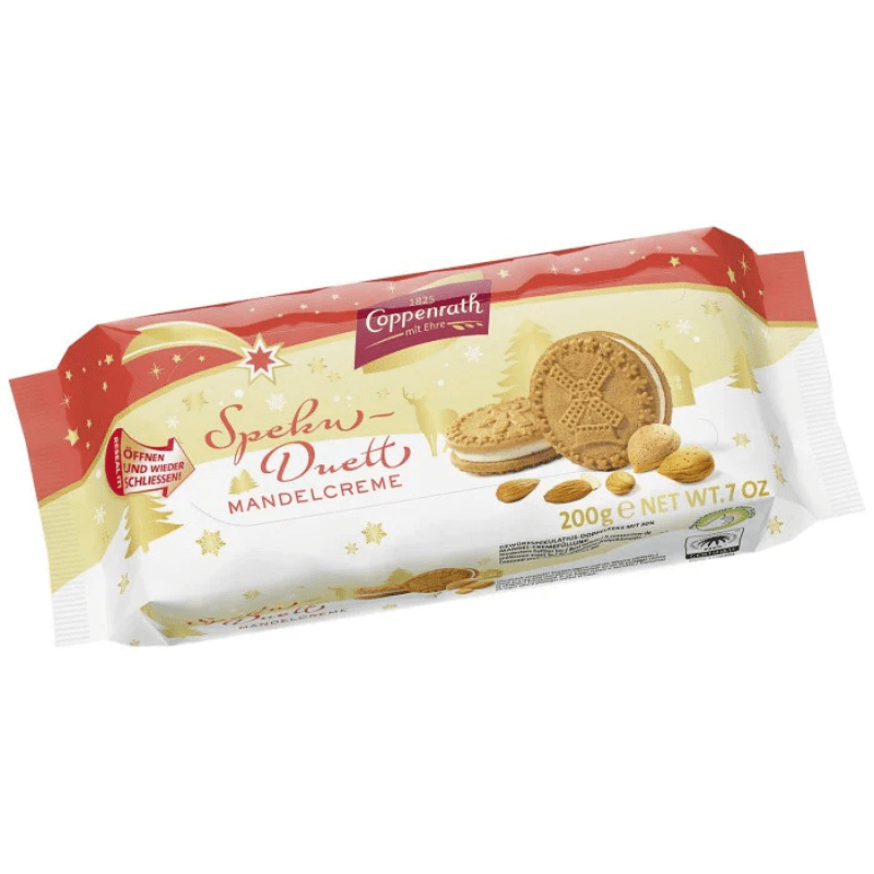 Coppenrath Sandwich Cookies with Almond, 7 oz Sweets & Snacks Coppenrath