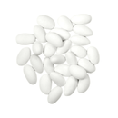 Crispo Confetti Trinacria 36 Fine White Jordan Almond, 2.2 Lbs Sweets & Snacks Crispo Confetti