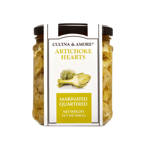 Cucina & Amore Quartered Artichoke Hearts in Brine, 14.5 oz Fruits & Veggies Cucina & Amore 