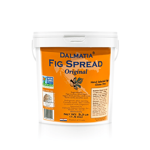 Dalmatia Fig Spread Tub, 3.5 lbs Pantry Dalmatia