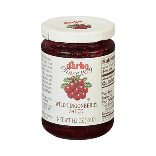 D'Arbo Wild Lingonberry Sauce, 14.1oz Pantry d'arbo