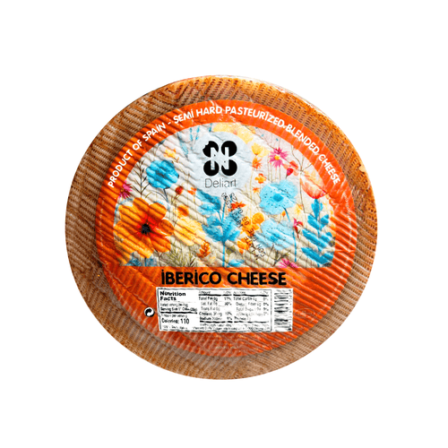 Deliart Semi Hard Iberico Cheese, 6 Lbs Cheese Deliart