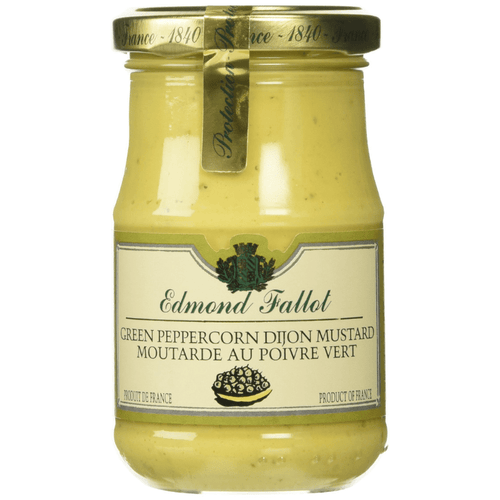 Edmond Fallot Dijon Green Peppercorn Mustard, 7.4 oz (210g) Pantry Edmond Fallot 