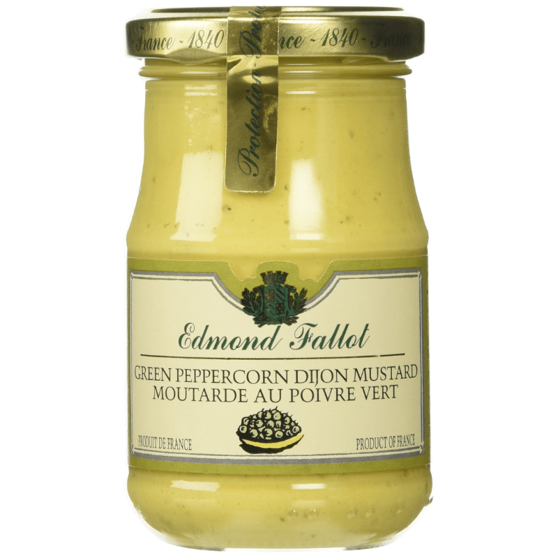 Edmond Fallot Dijon Green Peppercorn Mustard, 7.4 oz (210g) Pantry Edmond Fallot
