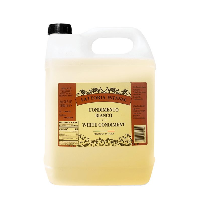 Fattoria Estense White Condiment, 5 Liters Oil & Vinegar Fattoria Estense