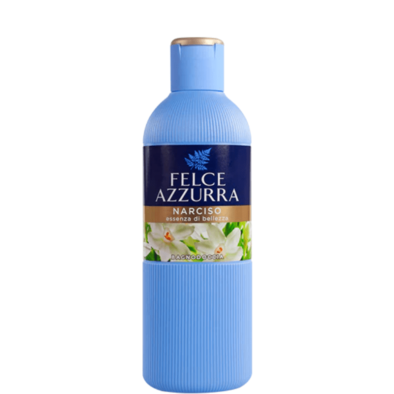 FELCE　AZZURRRA Felce Azzurra Shower Gel & Bubble Bath Narciso, 21.9 oz