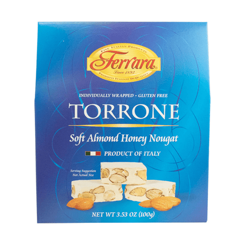 Ferrara Almond Honey Nougat Miniature Torrones, 3.53 oz Sweets & Snacks Ferrara