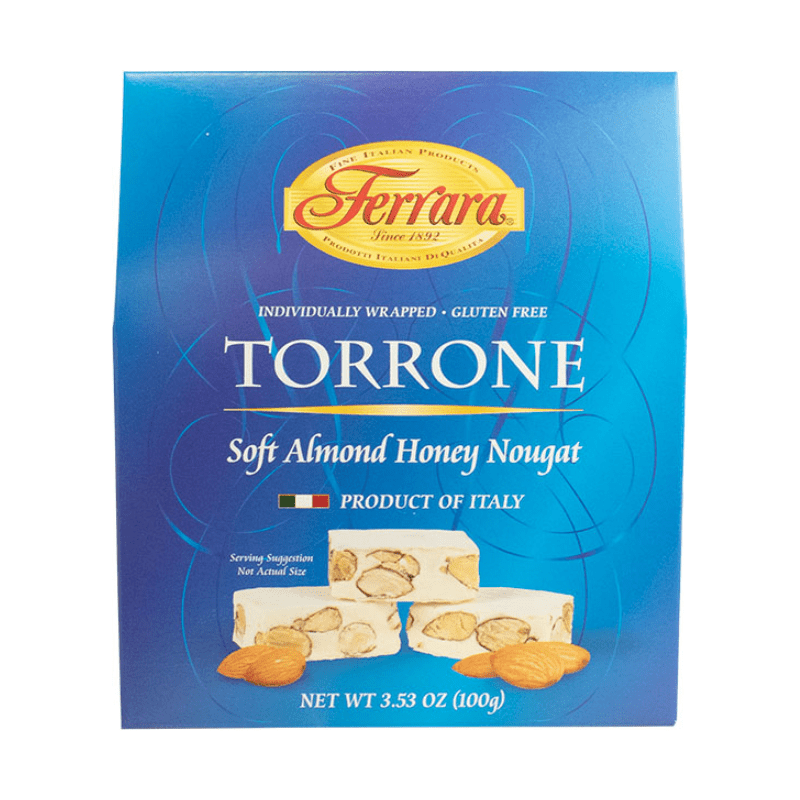 Ferrara Almond Honey Nougat Miniature Torrones, 3.53 oz Sweets & Snacks Ferrara