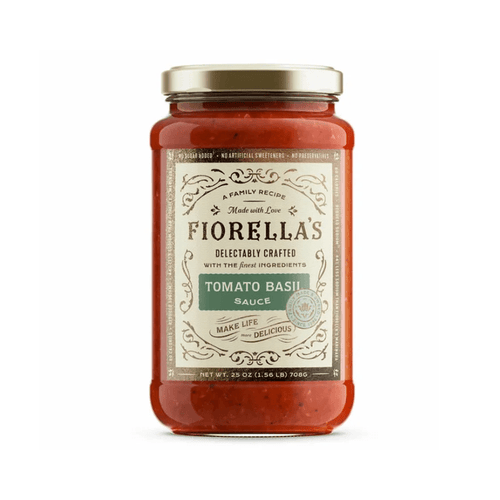 Fiorella’s Tomato Basil Sauce, 25 oz Sauces & Condiments Fiorella's