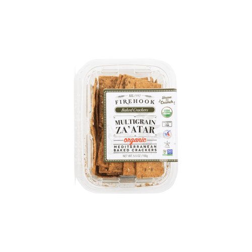 Firehook Organic Multigrain Za'atar Baked Crackers, 5.5 oz Sweets & Snacks Firehook