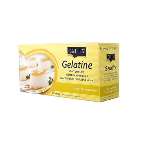Gelita GOLD Gelatin Leaf, 2 lbs 3 oz Sweets & Snacks Gelita