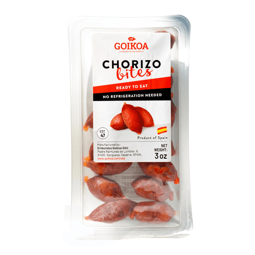 Goikoa Chorizo bites, 3 oz Meats Goikoa