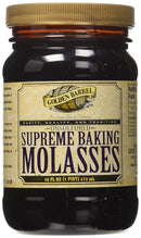 Golden Barrel Supreme Unsulfured Black Strap Molasses for Baking, 16 oz Pantry Golden Barrel