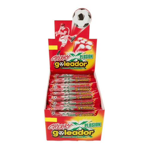 Goleador Cherry Explosion Filled Candy, 150 Pack Sweets & Snacks Goleador
