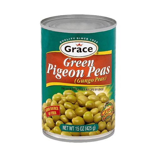 Grace Green Pigeon Peas, 15 oz Pantry Grace