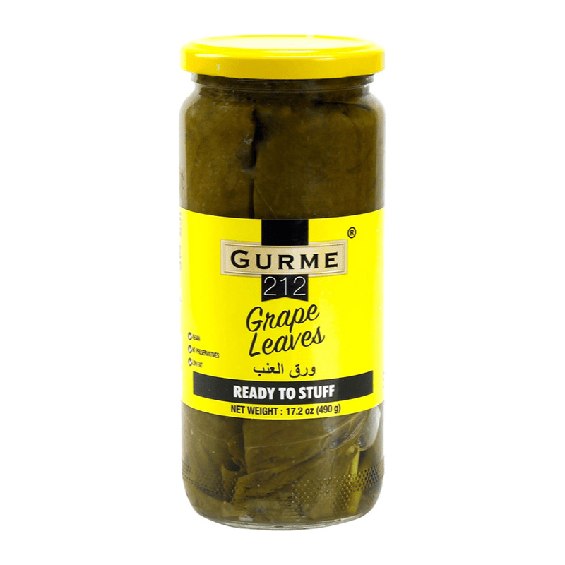 Gurme 212 Grape Leaves, 17.2 oz Pantry Gurme