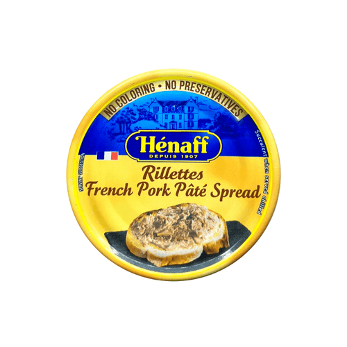 Henaff French Pork Pate Spread Rillettes 4.5 oz Pantry Henaff