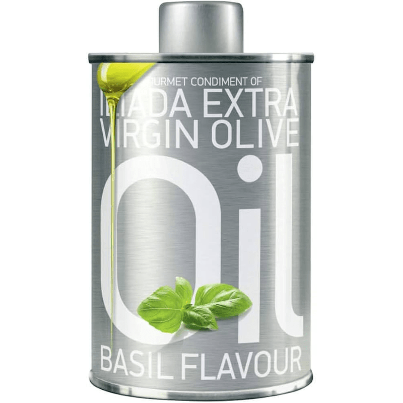 Iliada Extra Virgin Olive Oil Basil Flavour, 250ml Oil & Vinegar Iliada